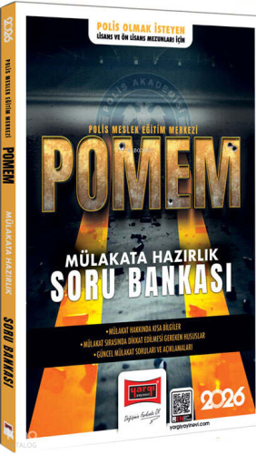 Yargı Yayınları 2026 POMEM Mülakata Hazırlık Soru Bankası