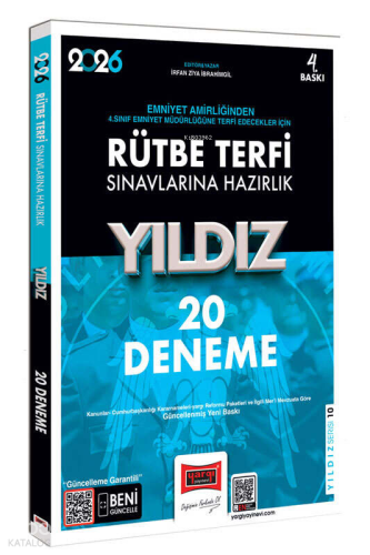 Yargı Yayınları 2026 Rütbe Terfi Sınavlarına Hazırlık Yıldız 20 Deneme