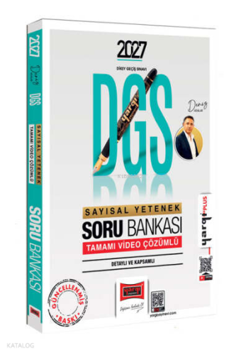 Yargı Yayınları 2027 DGS Sayısal Yetenek Tamamı Video Çözümlü Soru Ban