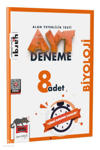Yargı Yayınları AYT Biyoloji 8 Deneme Sınavı