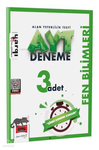 Yargı Yayınları AYT Fen Bilimleri 3 Deneme Sınavı