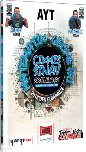 Yargı Yayınları AYT Matematik-Geometri Çıkmış Sınav Soruları 2018-2025