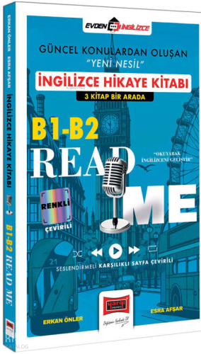 Yargı Yayınları B1-B2 Read Me İngilizce Hikaye Kitabı 3 Kitap Bir Arada