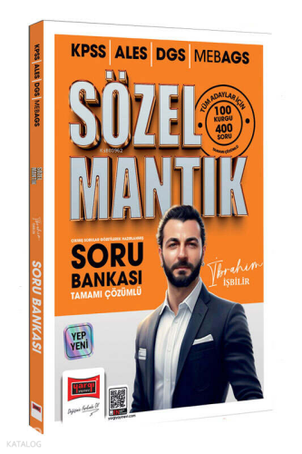 Yargı Yayınları KPSS ALES DGS MEB-AGS Tamamı Çözümlü Sözel Mantık Soru Bankası