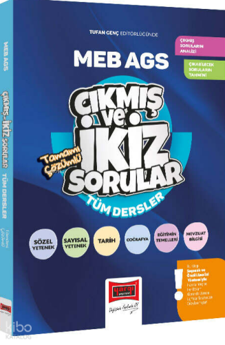 Yargı Yayınları MEB-AGS Tüm Dersler Tamamı Çözümlü Çıkmış ve İkiz Sorular