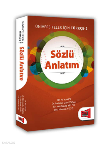 Yargı Yayınları Sözlü Anlatım Üniversiteler İçin Türkçe – 2