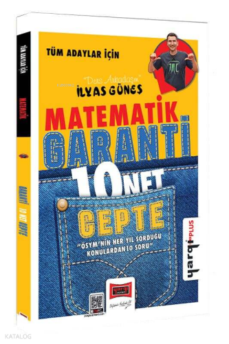 Yargı Yayınları Tüm Adaylar İçin Matematik Garanti 10 Net Cepte