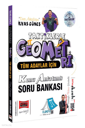 Yargı Yayınları Tüm Adaylar İçin Taktiklerle Temel Geometri Konu Anlatımlı Soru Bankası