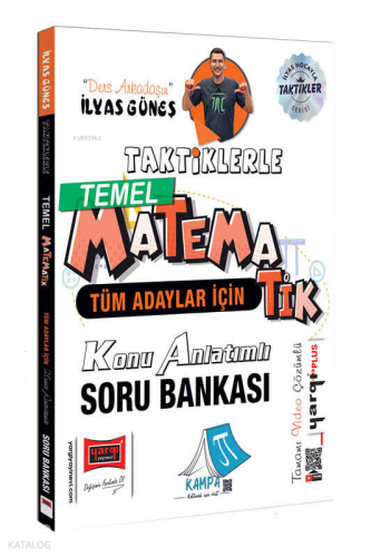 Yargı Yayınları Tüm Adaylar İçin Taktiklerle Temel Matematik Konu Anlatımlı Soru Bankası