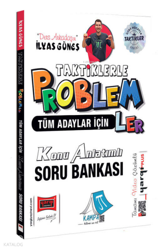 Yargı Yayınları Tüm Adaylar İçin Taktiklerle Temel Problemler Konu Anlatımlı Soru Bankası