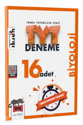 Yargı Yayınları TYT Biyoloji 16 Deneme Sınavı