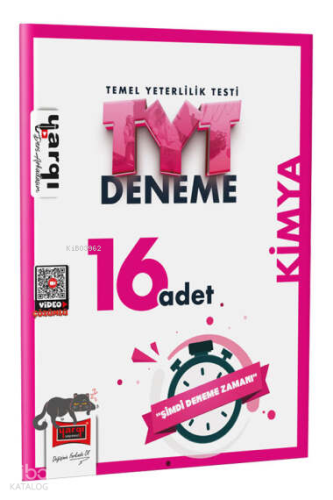 Yargı Yayınları TYT Kimya 16 Deneme Sınavı