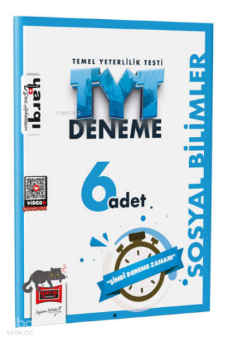 Yargı Yayınları TYT Sosyal Bilimler 6 Deneme Sınavı