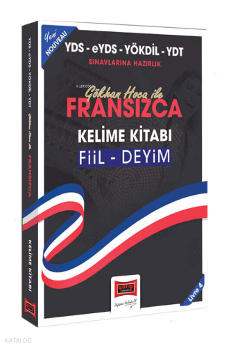 Yargı Yayınları YDS eYDS YÖKDİL YDT Gökhan Hoca İle Fransızca Kelime Kitabı (Fiil - Deyim)