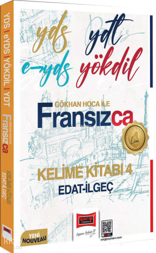 Yargı Yayınları YDS YDT E-YDS YÖKDİL Fransızca Kelime Kitabı 4 Edat-İl