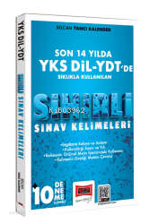 Yargı Yayınları YKS-Dil ve YDT İçin Son 14 Yılda Sıklıkla Kullanılan Sihirli Sınav Kelimeleri (+10 Deneme İlaveli)
