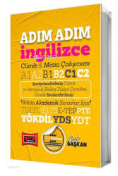Yargı Yayınları YÖKDİL YDS YDT TOEFL IELTS E-Tep Adım Adım İngilizce Cümle & Metin Çalışması A1 A2 B1 B2 C1 C2