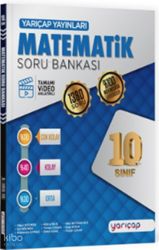 Yarı Çap Yayınları 10. Sınıf Matematik Soru Bankası