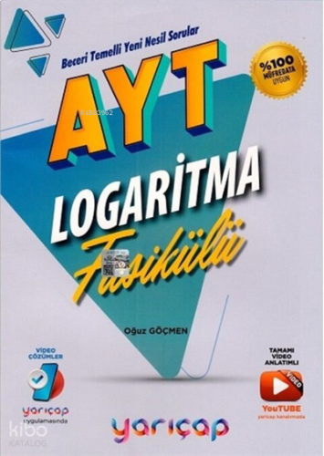Yarı Çap Yayınları YKS AYT Fasikülleri Logaritma