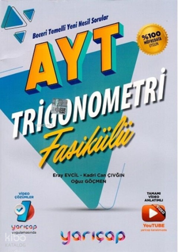 Yarı Çap Yayınları YKS AYT Fasikülleri Trigonometri