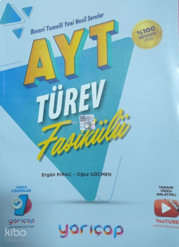 Yarı Çap YKS AYT Fasikülleri Türev