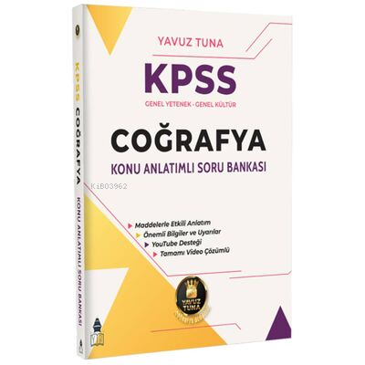 Yavuz Tuna KPSS Coğrafya Konu Anlatımlı Soru Bankası