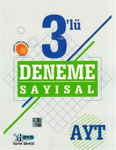 Yayın Denizi Ayt Pro Deneme 3 Lü  Sayısal - 2021