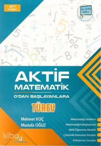 Yayın Denizi Yayınları AYT Aktif Matematik 0 dan Başlayanlara Türev Yayın Denizi Yayınları K