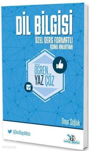Yayın Denizi Yayınları Dil Bilgisi Özel Ders Formatlı Konu Anlatımlı Yayın Denizi 