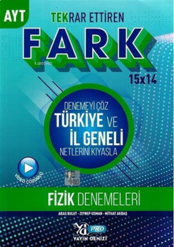 Yayın Denizi Yks Ayt Pro Fark Deneme Fizik  - 2021