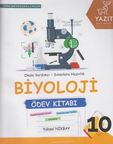 Yazıt Yayınları 10. Sınıf Biyoloji Ödev Kitabı Yazıt