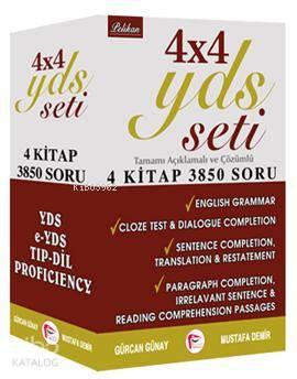YDS 4x4 Tamamı Çözümlü Soru Bankası Seti 2016