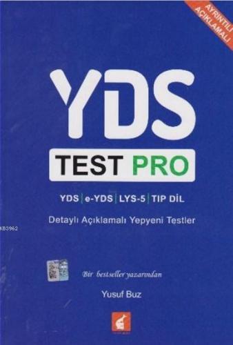 YDS Test Pro Detaylı Açıklamalı Yepyeni Testler