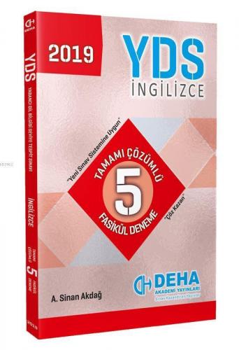 YDS – Yabancı Dil Bilgisi Seviye Tespit Sınavı; Tamamı Çözümlü 5 Fasikül Deneme