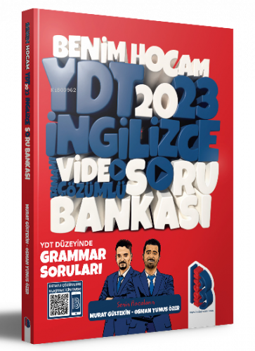 YDT İngilizce Tamamı Video Çözümlü Soru Bankası