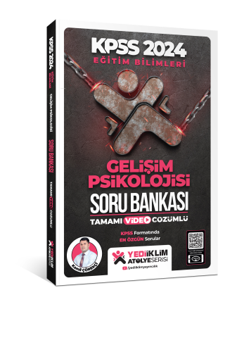 Yediiklim Yayınları 2024 Eğitim Bilimleri Atölye Serisi Gelişim Psikolojisi Tamamı Video Çözümlü Soru Bankası