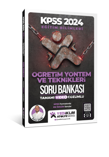 Yediiklim Yayınları 2024 Eğitim Bilimleri Atölye Serisi Öğretim Yöntem Ve Teknikleri Tamamı Video Çözümlü Soru Bankası