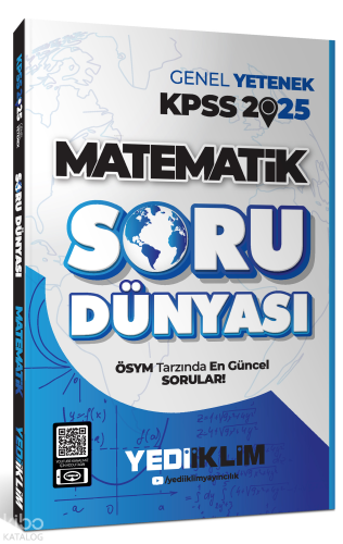 Yediiklim Yayınları 2025 Genel Kültür Matematik Soru Dünyası