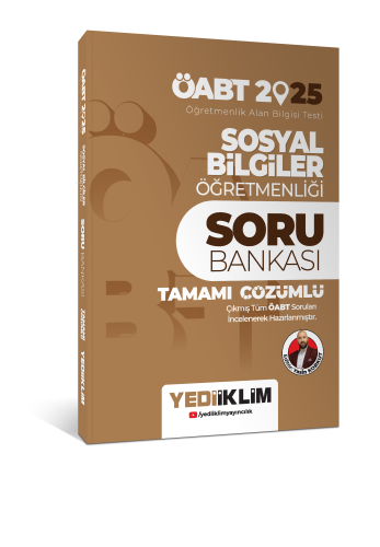 Yediiklim Yayınları 2025 ÖABT Sosyal Bilgiler Öğretmenliği Tamamı Çözü