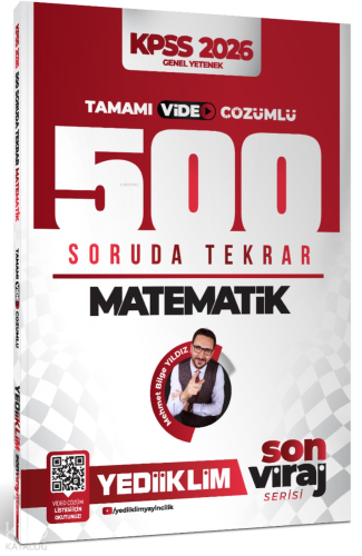 Yediiklim Yayınları 2026 KPSS Son Viraj Serisi Matematik Tamamı Video 