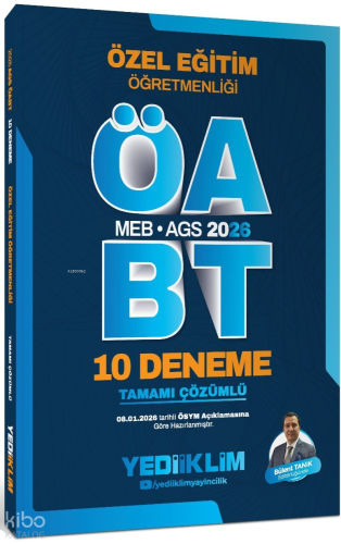 Yediiklim Yayınları 2026 MEB - AGS ÖABT Özel Eğitim Öğretmenliği Tamam