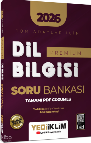 Yediiklim Yayınları 2026 Tüm Adaylar İçin Dil Bilgisi Premium Tamamı P