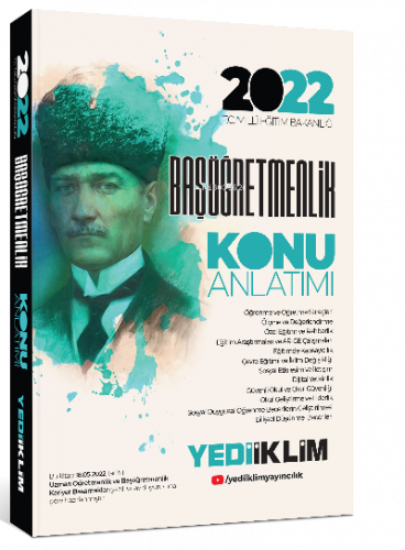 Yediiklim Yayınları MEB Öğretmenlik Kariyer Basamakları Başöğretmenlik Konu Anlatımı