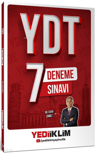 Yediiklim Yayınları YDT 7 Deneme Sınavı