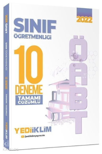 YediiklimYayınları2022 ÖABT Sınıf Öğretmenliği Tamamı Çözümlü 10 Denem