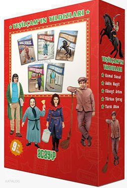 Yeşilçam’ın Yıldızları Kutulu 5 Kitap (Ciltli)