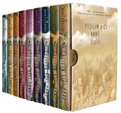 Yeşilin Kızı Anne 9 Kitap Kutulu Set (Ciltli)