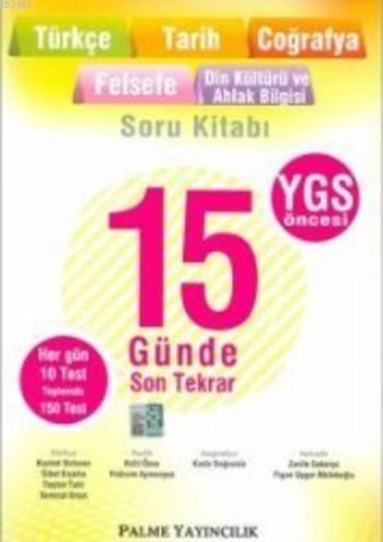 YGS 15 Günde Son Tekrar (Sözel)