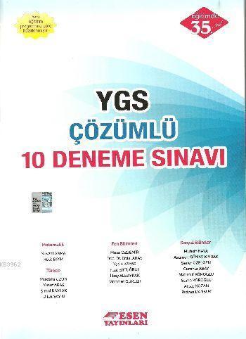YGS Çözümlü 10 Deneme Sınavı