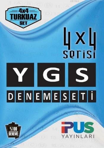 YGS Deneme Seti; 4x4 Turkuaz Set (4 x 4 Serisi)